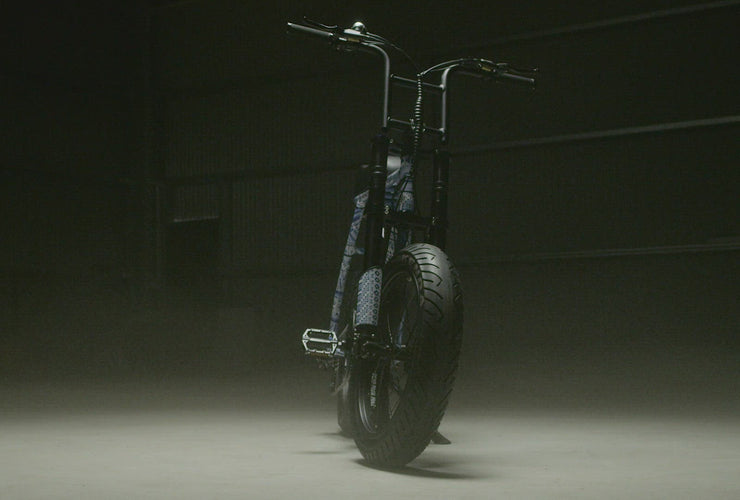 Squiggy Fat Tyre E-Bike Too Posh Artist Edition by Lucas Grogan