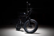 Squiggy Fat Tyre E-Bike Bobby Black on Black Rim
