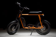 Squiggy Fat Tyre E-Bike Bobby Orange on Black Rim