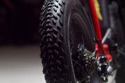 Squiggy Fat Tyre E-Bike Bobby Red on Black Rim